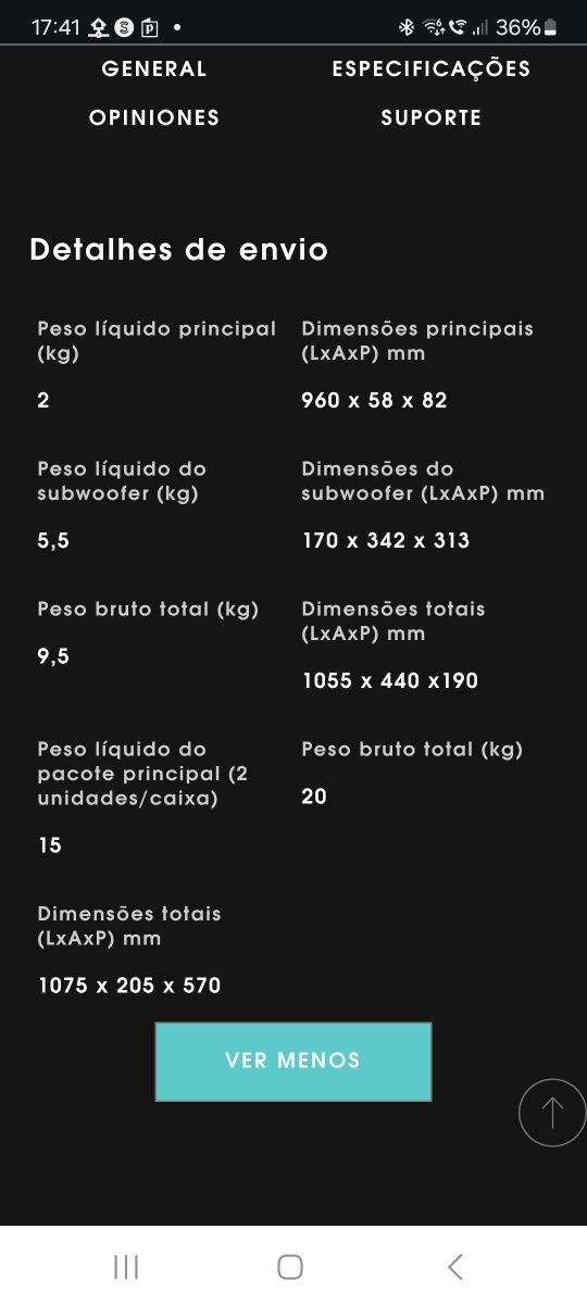 Barra de som Hisense HS218