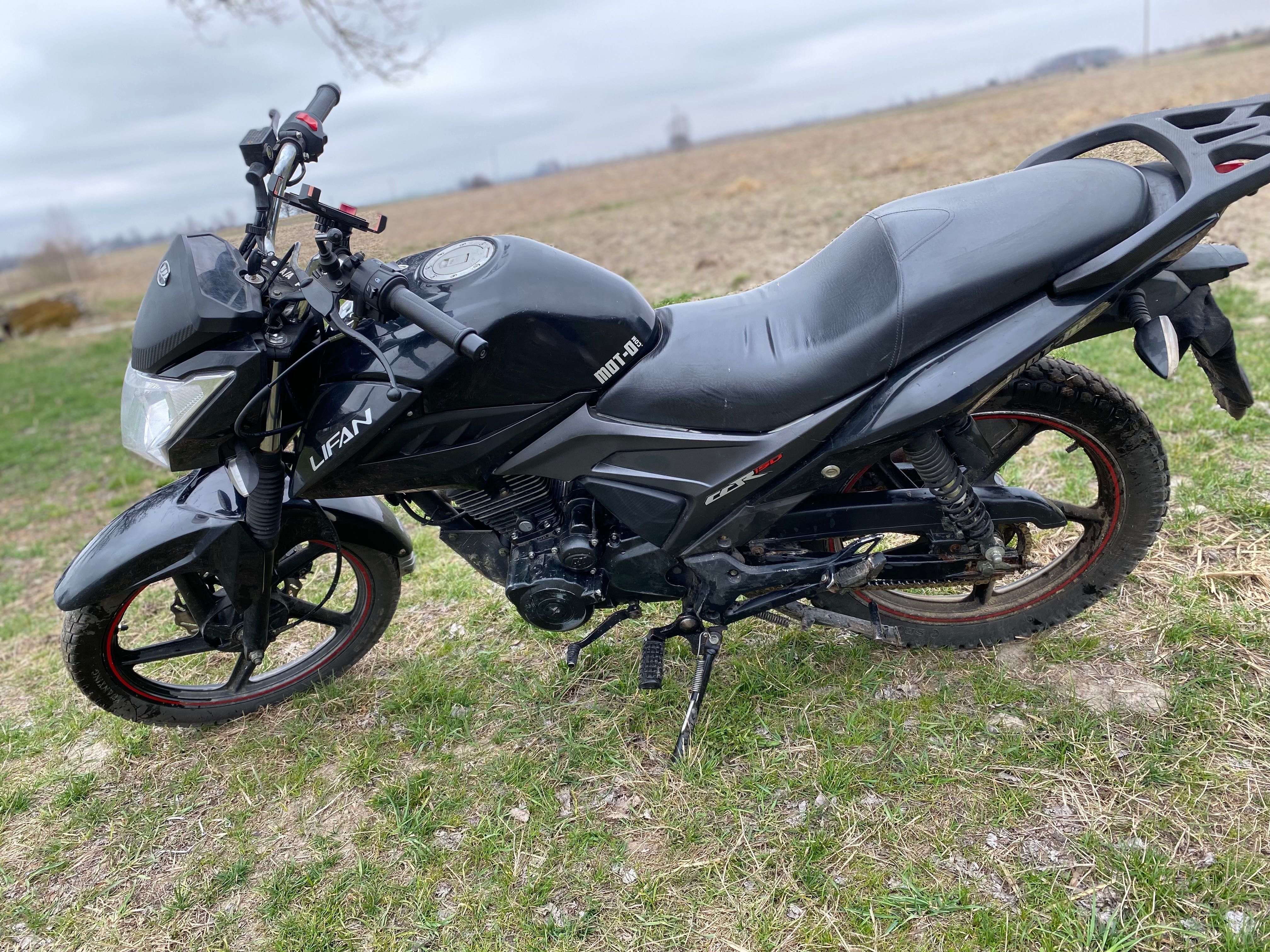 Мотоцикл Lifan LF150-2E Чорний