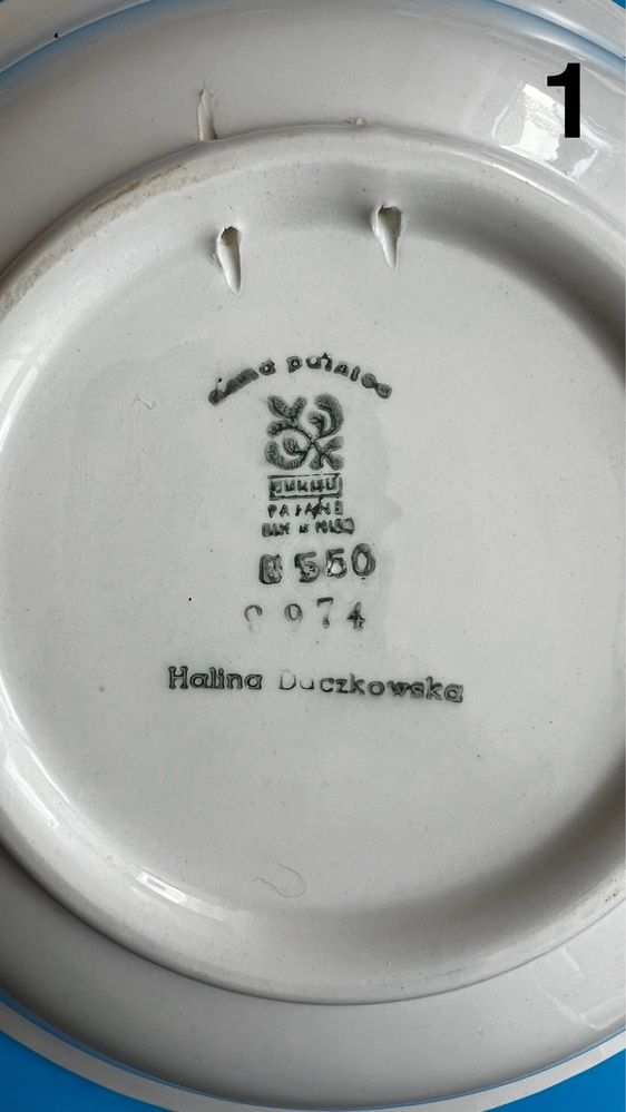 Talerze wiszące ozdobne