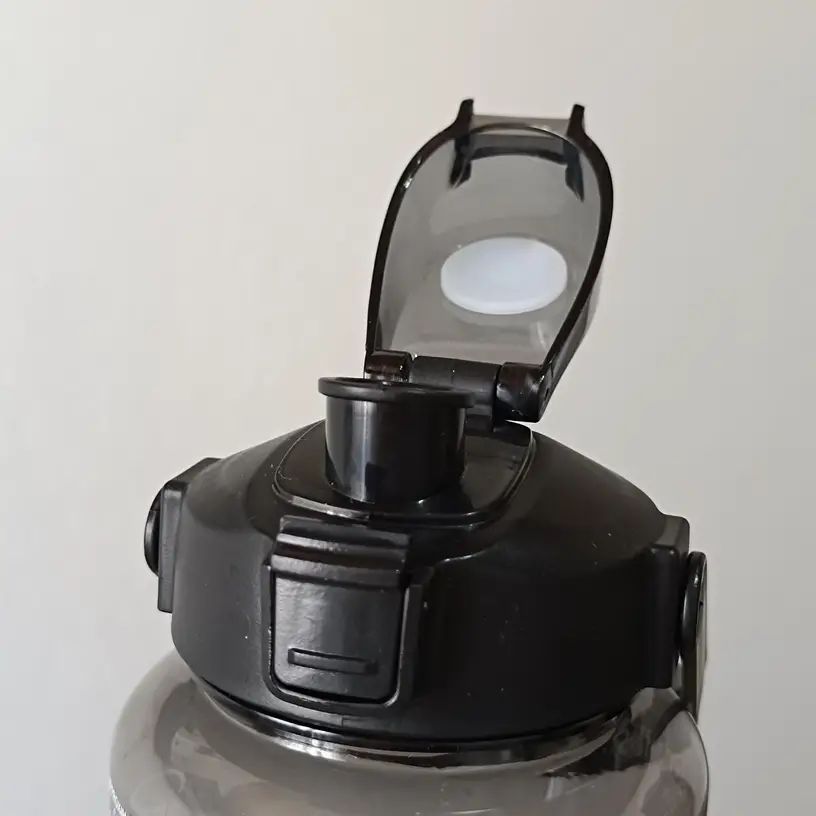 Butelka 2000ml bidon sportowy PC na wodę przezroczysta motywacyjna