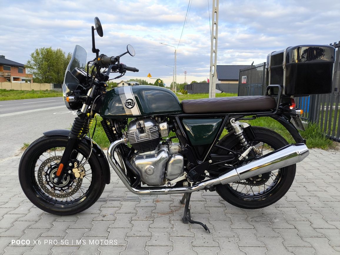 Royal Enfield 650 Continental GT 2022 rok jak nowy
