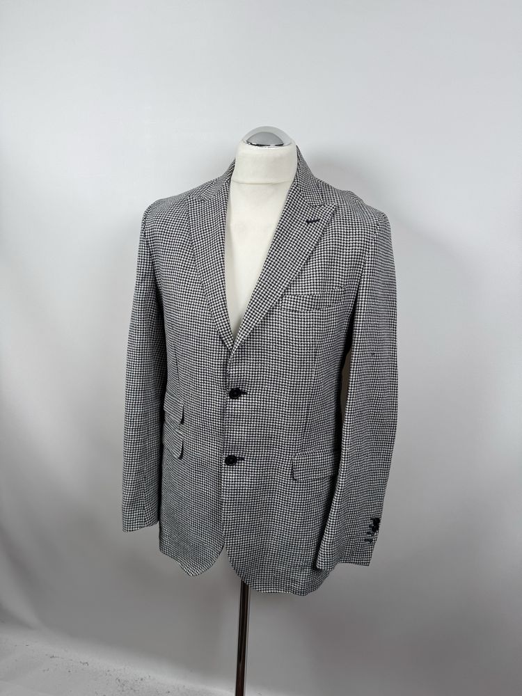 Massimo Dutti lniana marynarka M