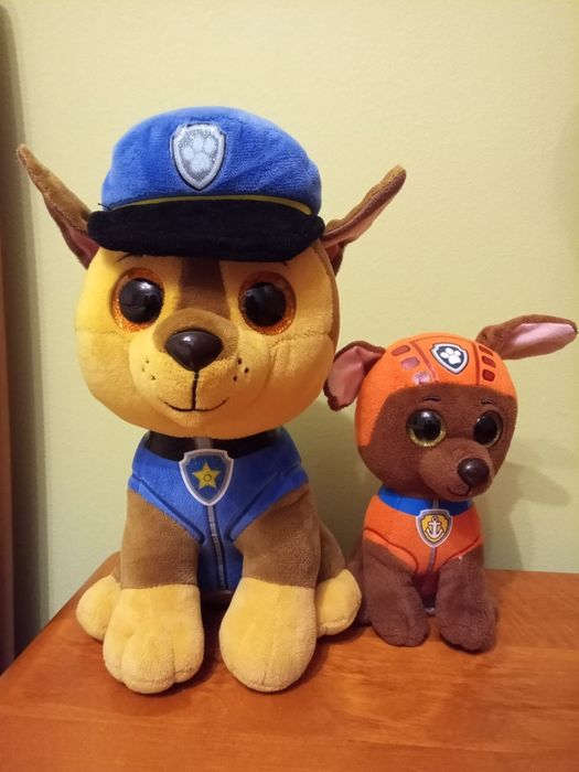 Chase i Zuma - maskotki Psi Patrol