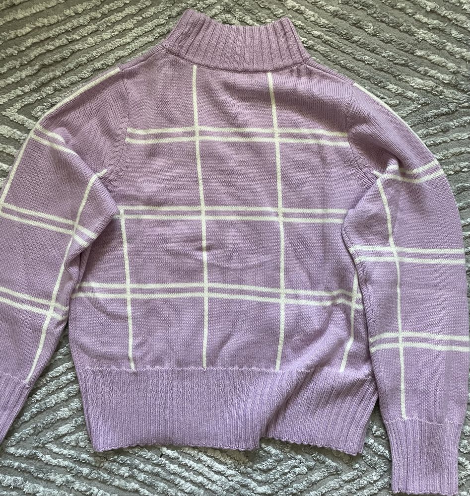 Fioletowy sweter