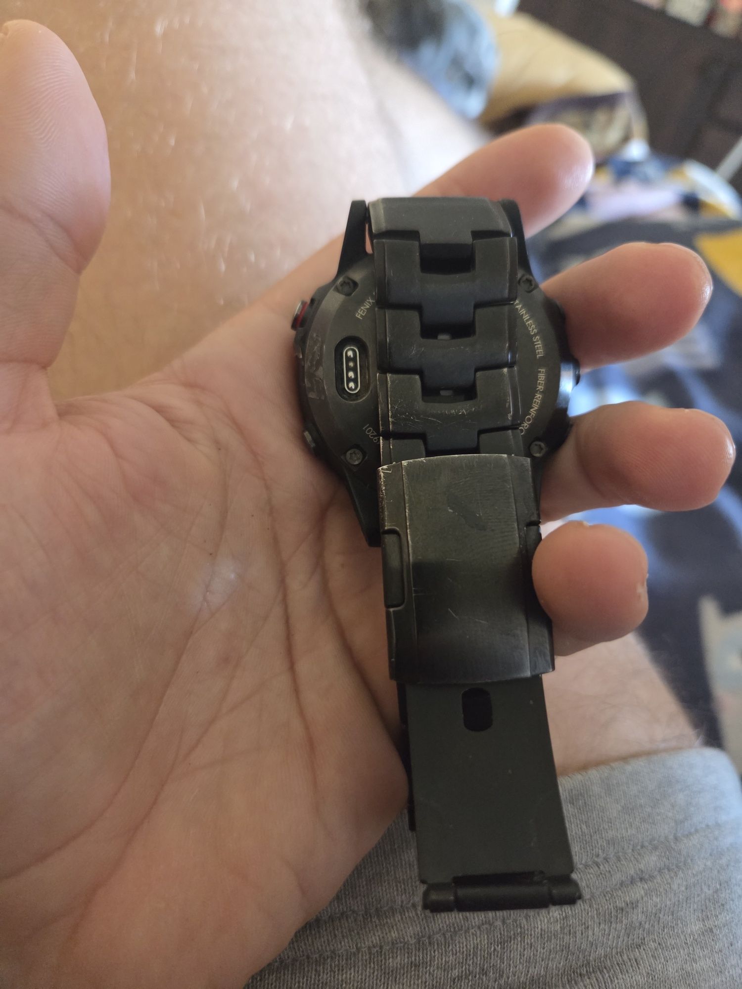Smartwatch Garmin 5 .Dobry stan .Polecam !branzoleta w komplecie !