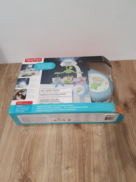 Karuzela do łóżeczka Fisher Price z projektorem stan jak NOWY !!!