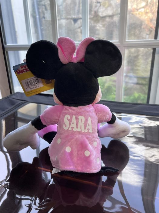 Minnie ou Mickey com nome personalizado