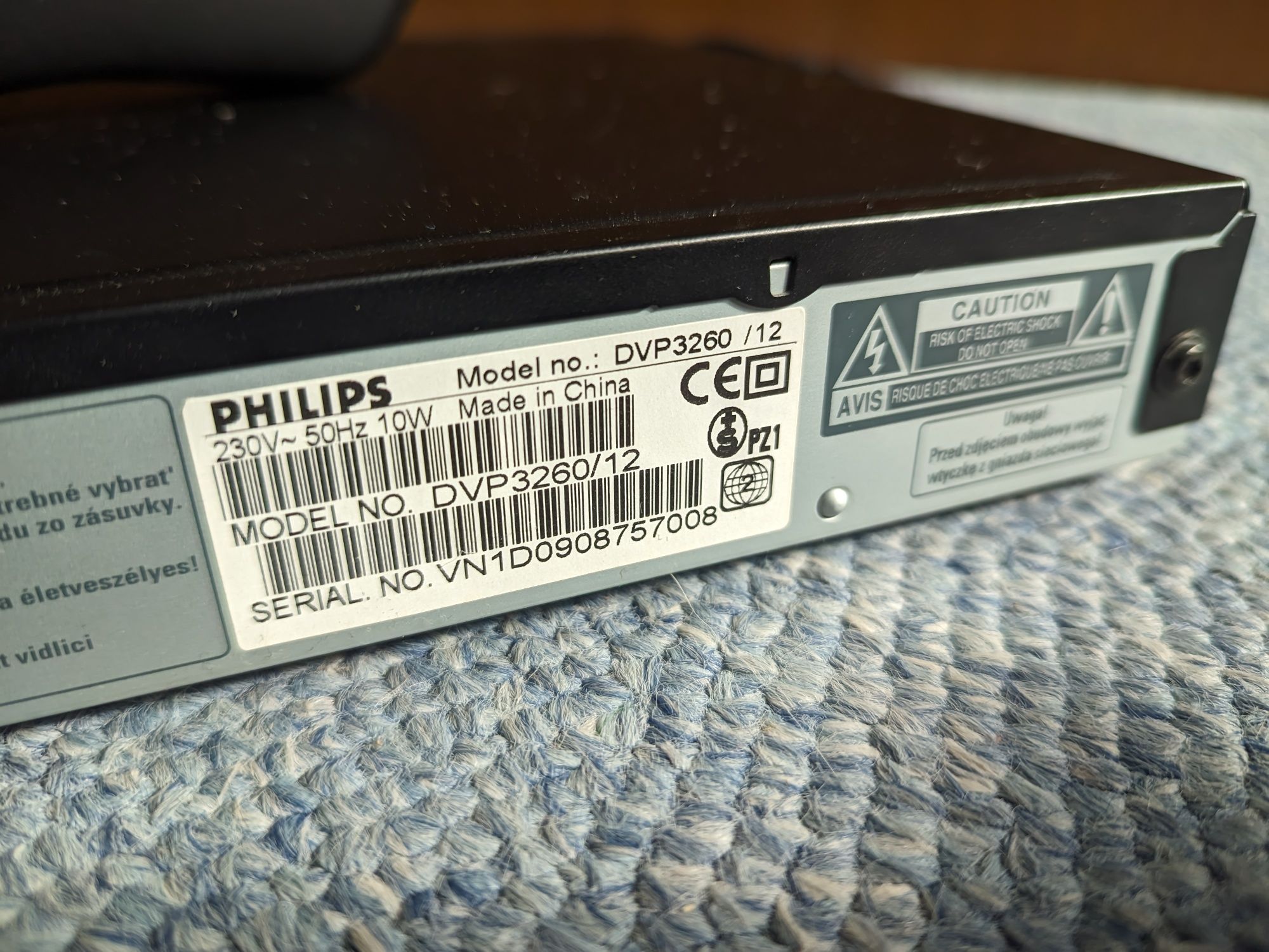 Odtwarzacz DVD Philips DVP3260