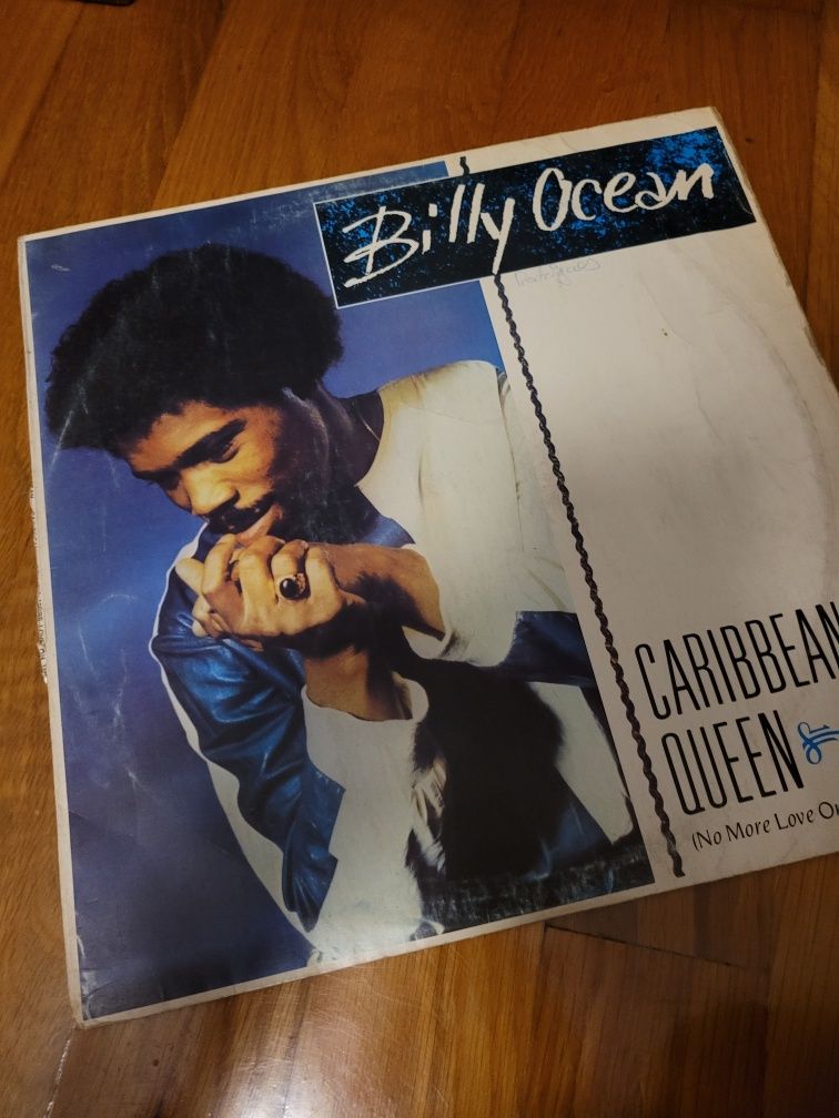 Vinil original de 1984 Billy Ocean "caribbean queen " .