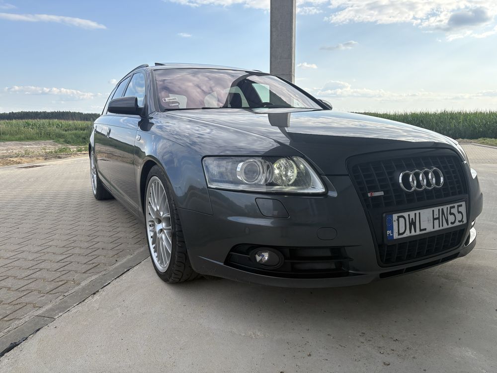 Audi A6 C6 3.0 TDI sline  quattro, pneumatyka, s-line, BOSE