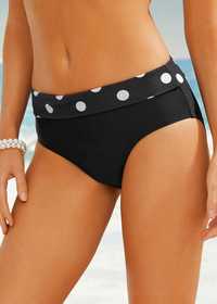 B.P.C Majtki bikini czarne grochy 42