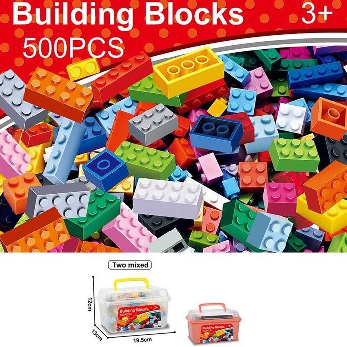Блоки Лего Lego 1000 шт,500шт,в боксе, конструктор лего