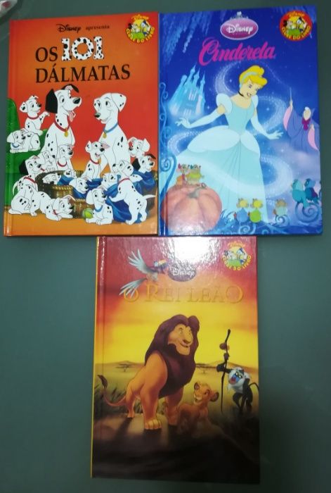 Vários livros da Disney