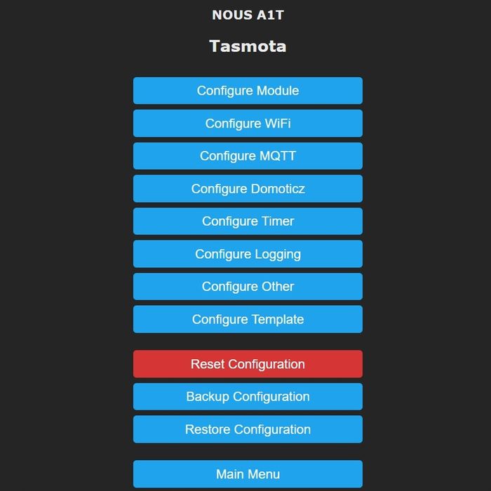 Gniazdko Nous Tasmota WiFi 2 szt.