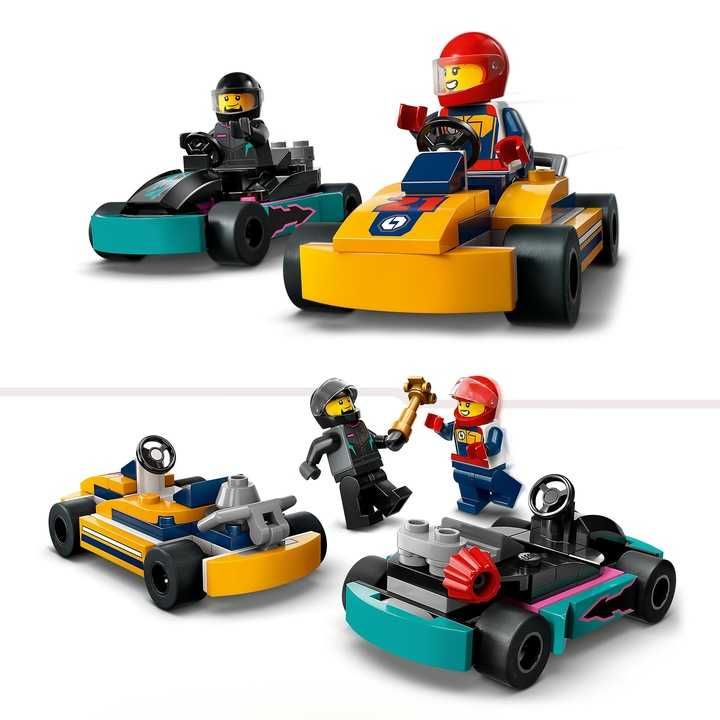 LEGO zestaw LEGO City monster truck + gokarty