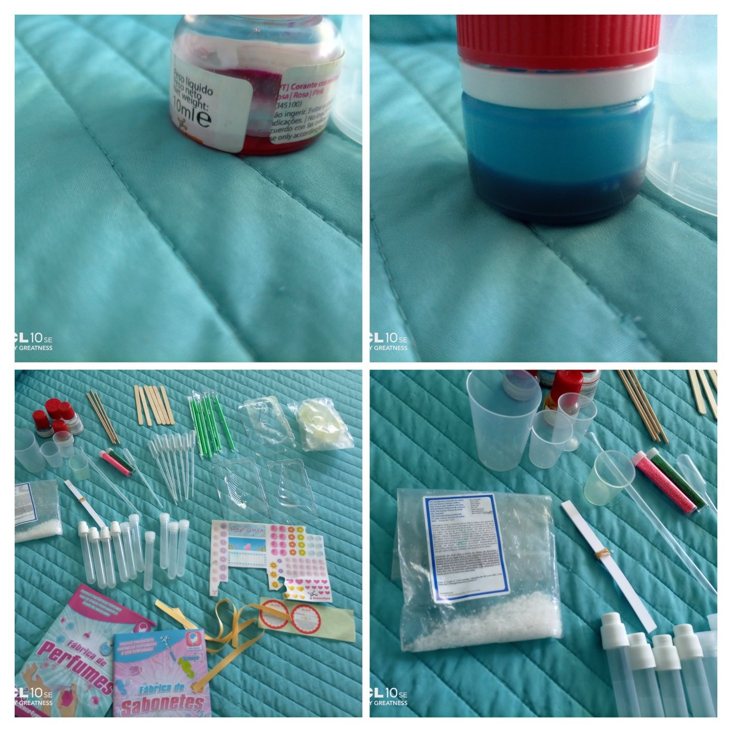 Material para experiências