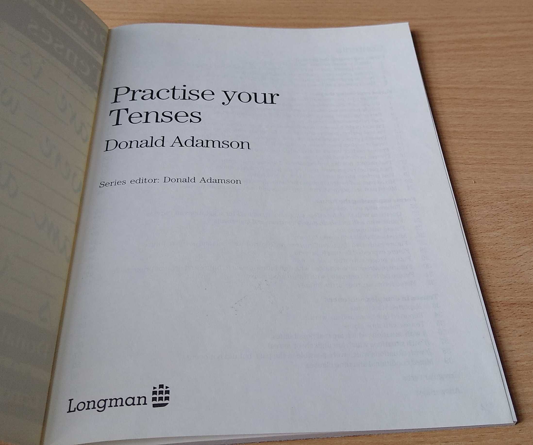 Practise your tenses / Donald Adamson Longman