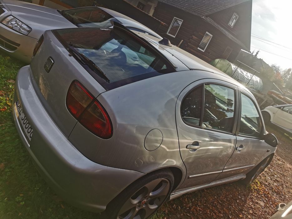 Seat leon 1m 1.8t 4x4 top sport 300KM możliwa zamiana quad lub auto