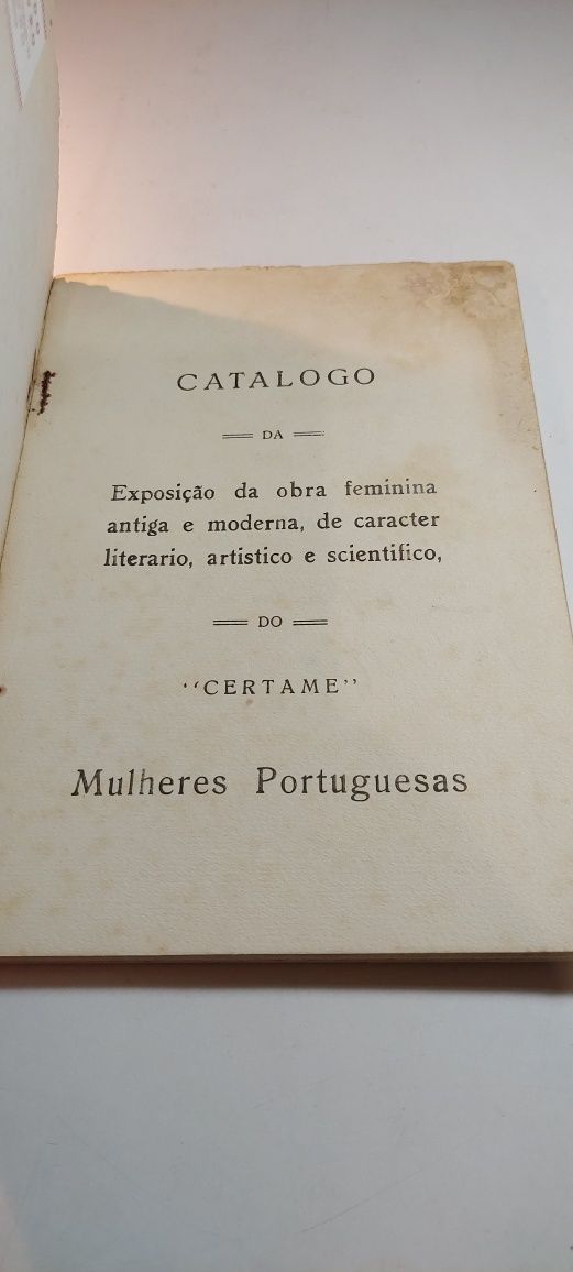 Mulheres Portuguesas, Catalogo (1930)
