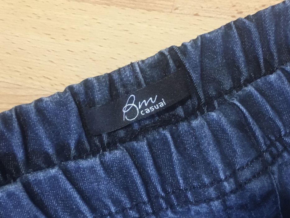 Бриджи джинс батал большой размер