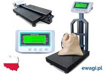 Waga magazynowa do 300kg 40x50cm sklepowa elektroniczna platformowa