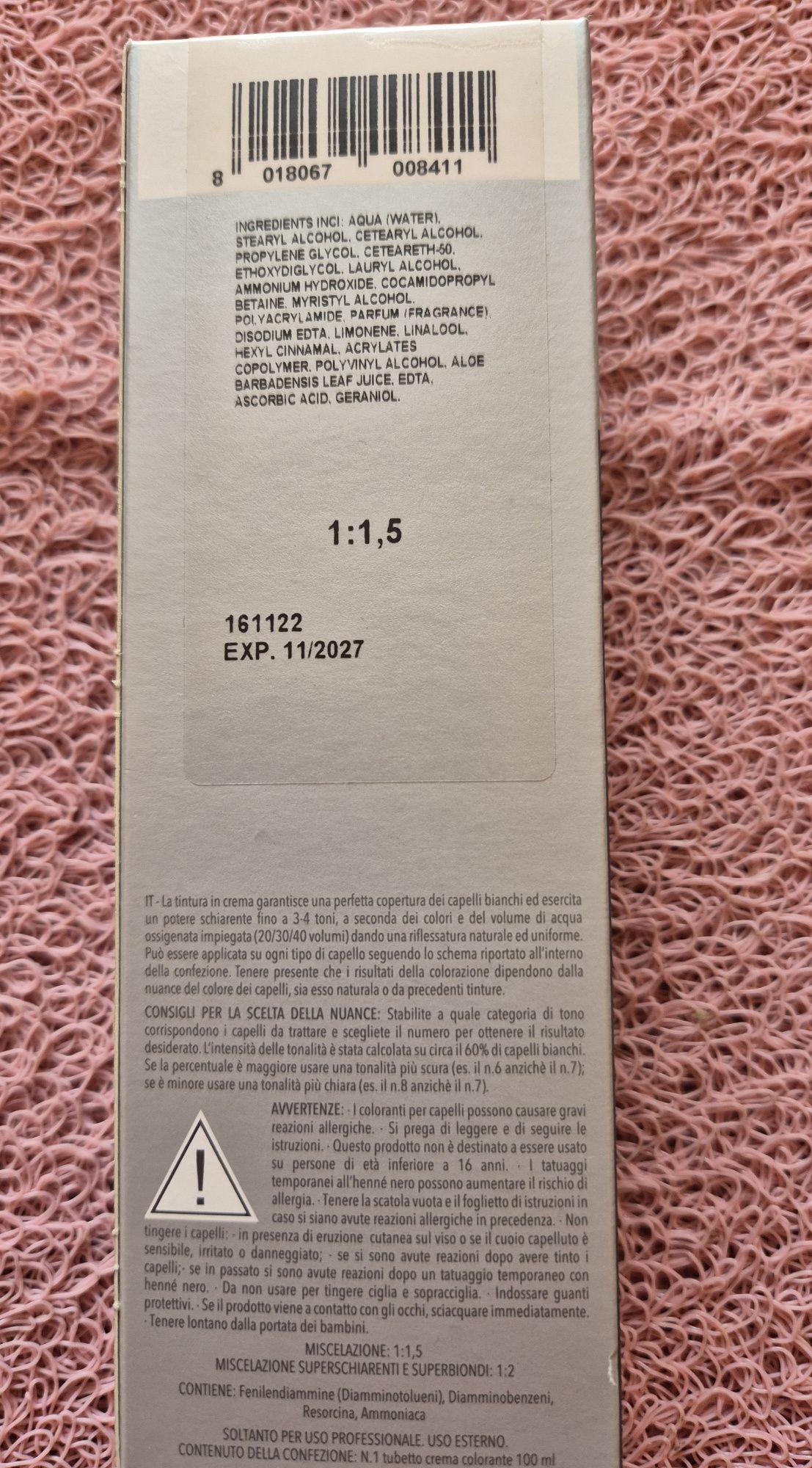 Farba do włosów Allwaves cream colors 0.00 neutro neutral