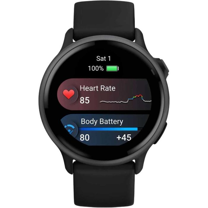 Смарт-годинник Garmin Vivoactive 6 Slate with Black Band