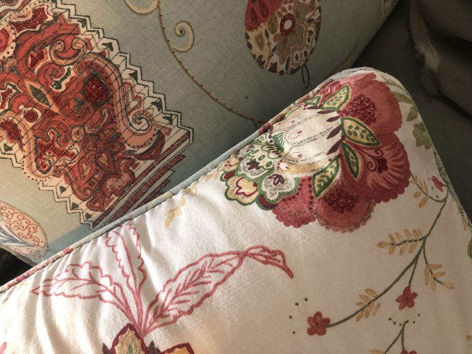 Almofadas decorativas quarto casal Harlequim Fabrics Handmade