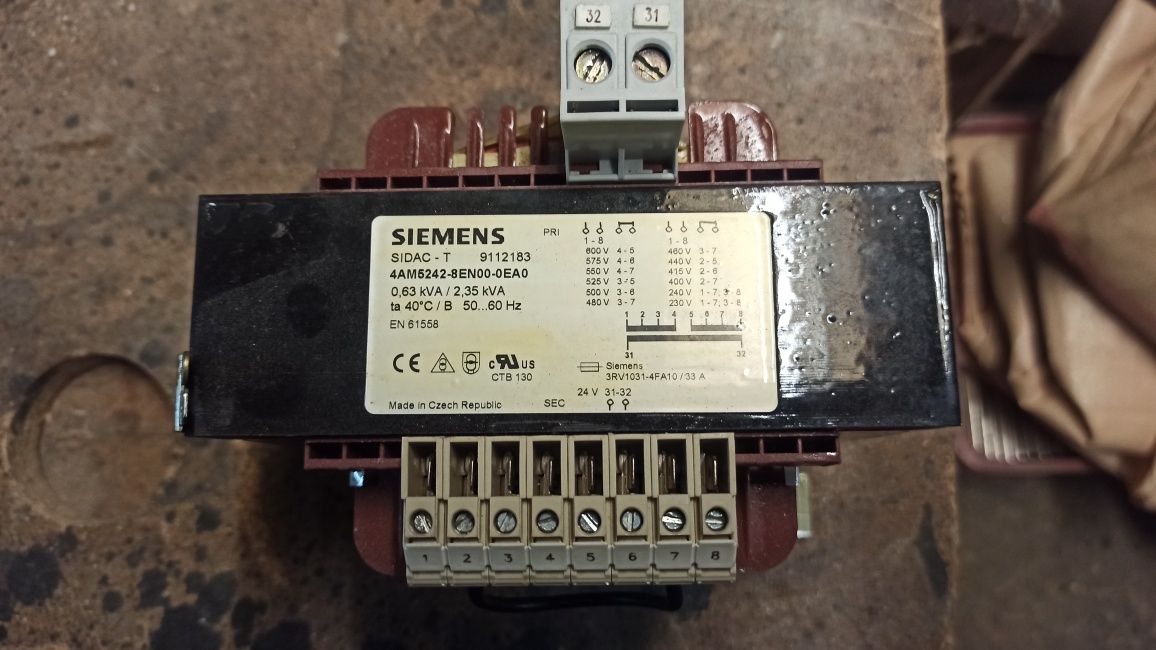Siemens SIDAC-T transformator 4AM5242