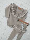 Body z falbankami,legginsy