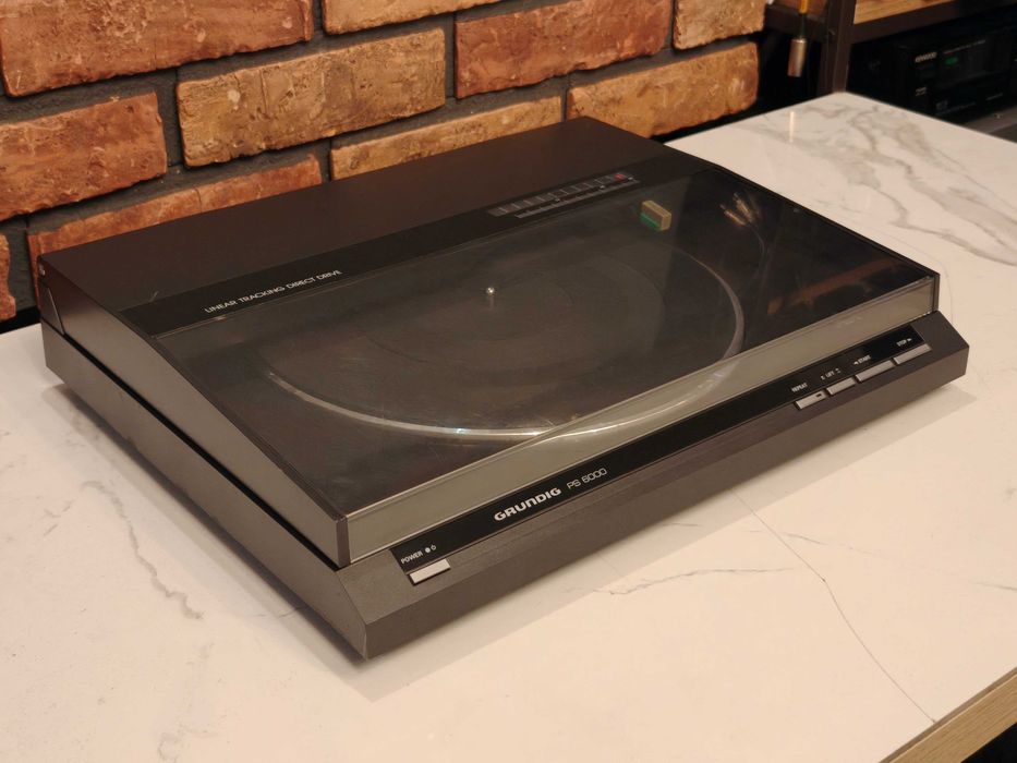 GRUNDIG PS-6000 /TECHNICS SL-DL5!Znakomity gramofon!Audio Technica t4p
