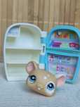 Littlest pet shop myszka i lodówka LPS