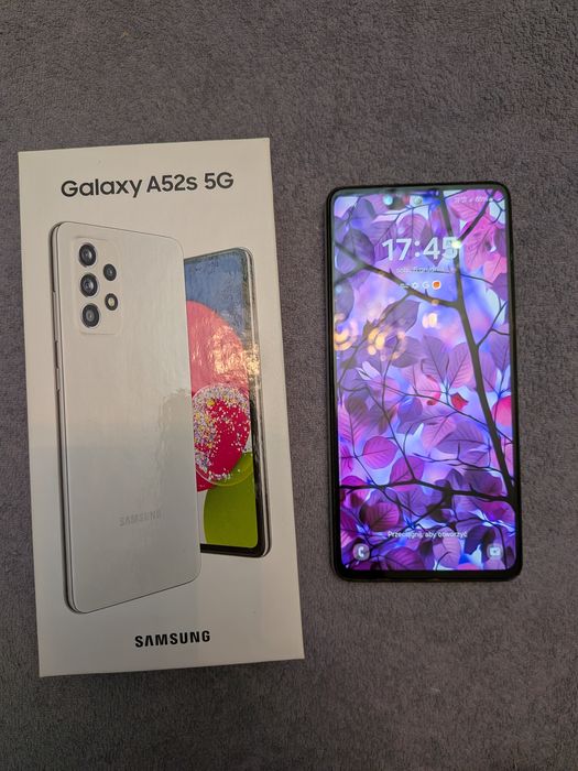 Samsung a52s 5g stan bardzo dobry