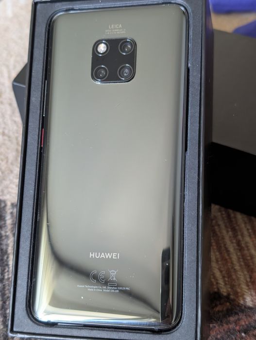 Huawei Mate 20 Pro 6/128Gb 2 Sim 6,4” Black NEVERLOCK комплект