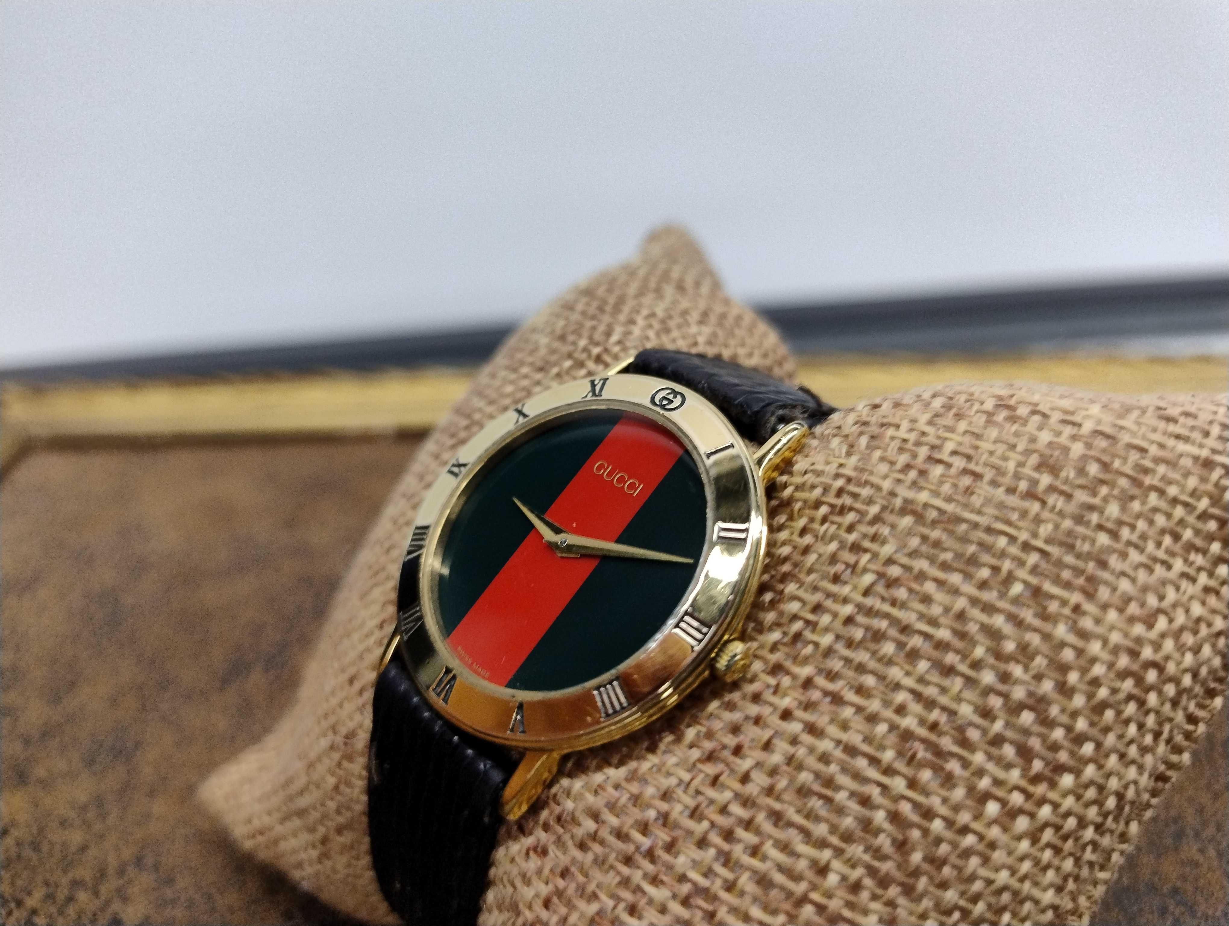 Oryginalny zegarek GUCCI Paolo Gucci Piękny Model Pudełko !! Rarytas !