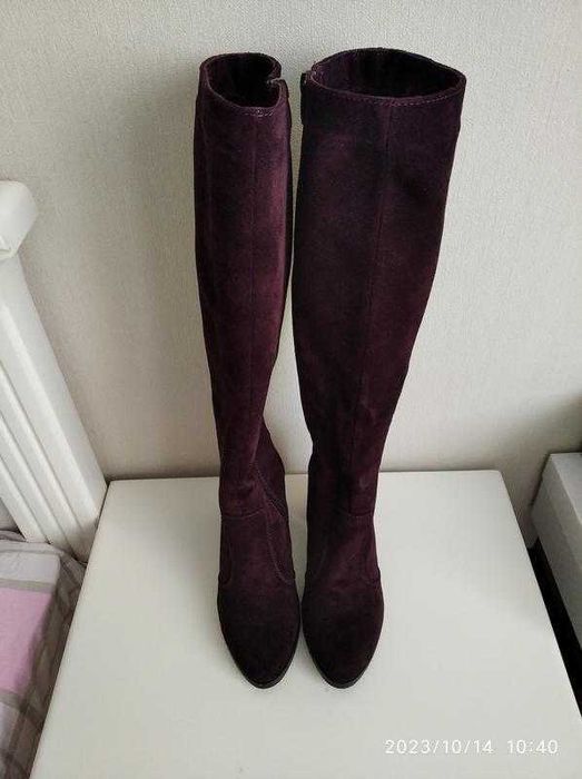 Нові чоботи шкіра новые сапоги кожа