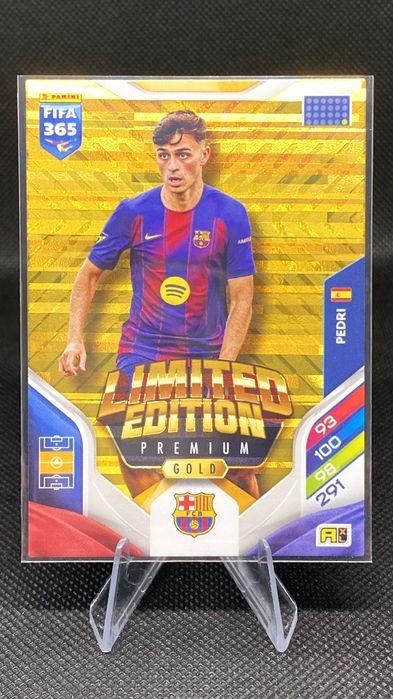 Panini FIFA 365 sezon 2026 Limited Edition Premium Gold – Pedri