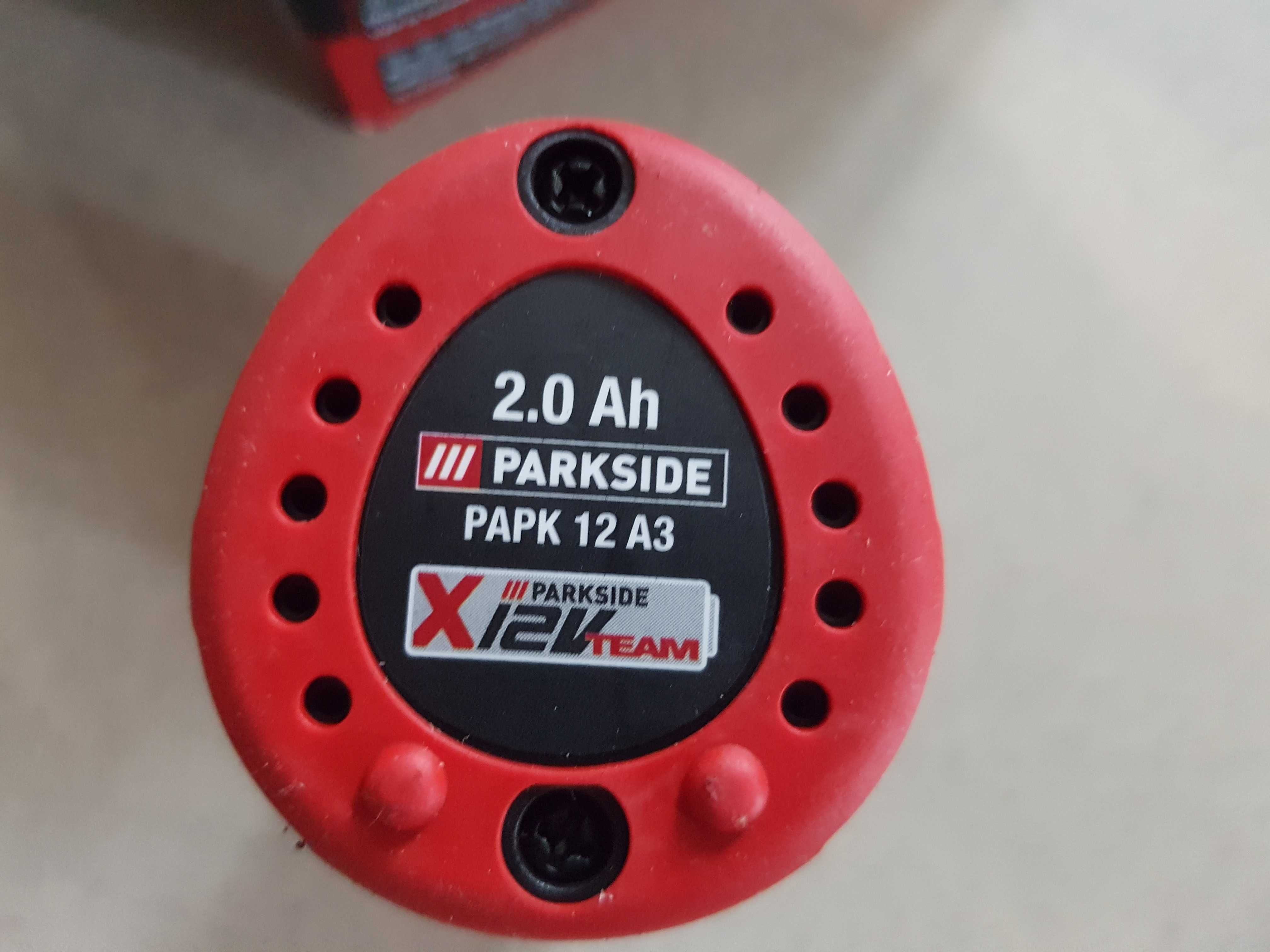Bateria akumulator 2Ah z ładowarką Parkside nie używany