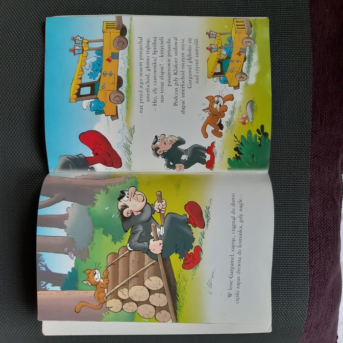 Smerfy Wyścig Smerfów Peyo książka