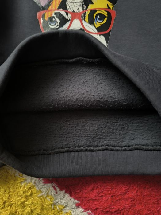 Толстовка хлопчику графітова 134-140