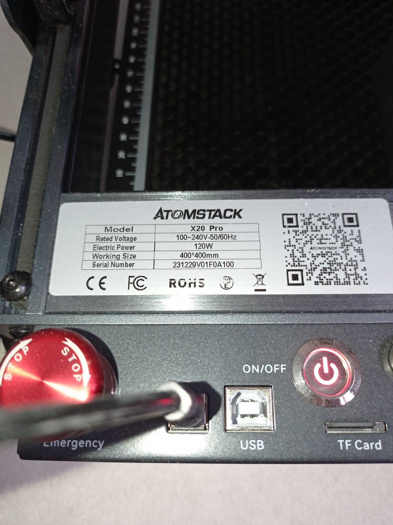 Лазерний гравер АTOMSTACK X20 PRO