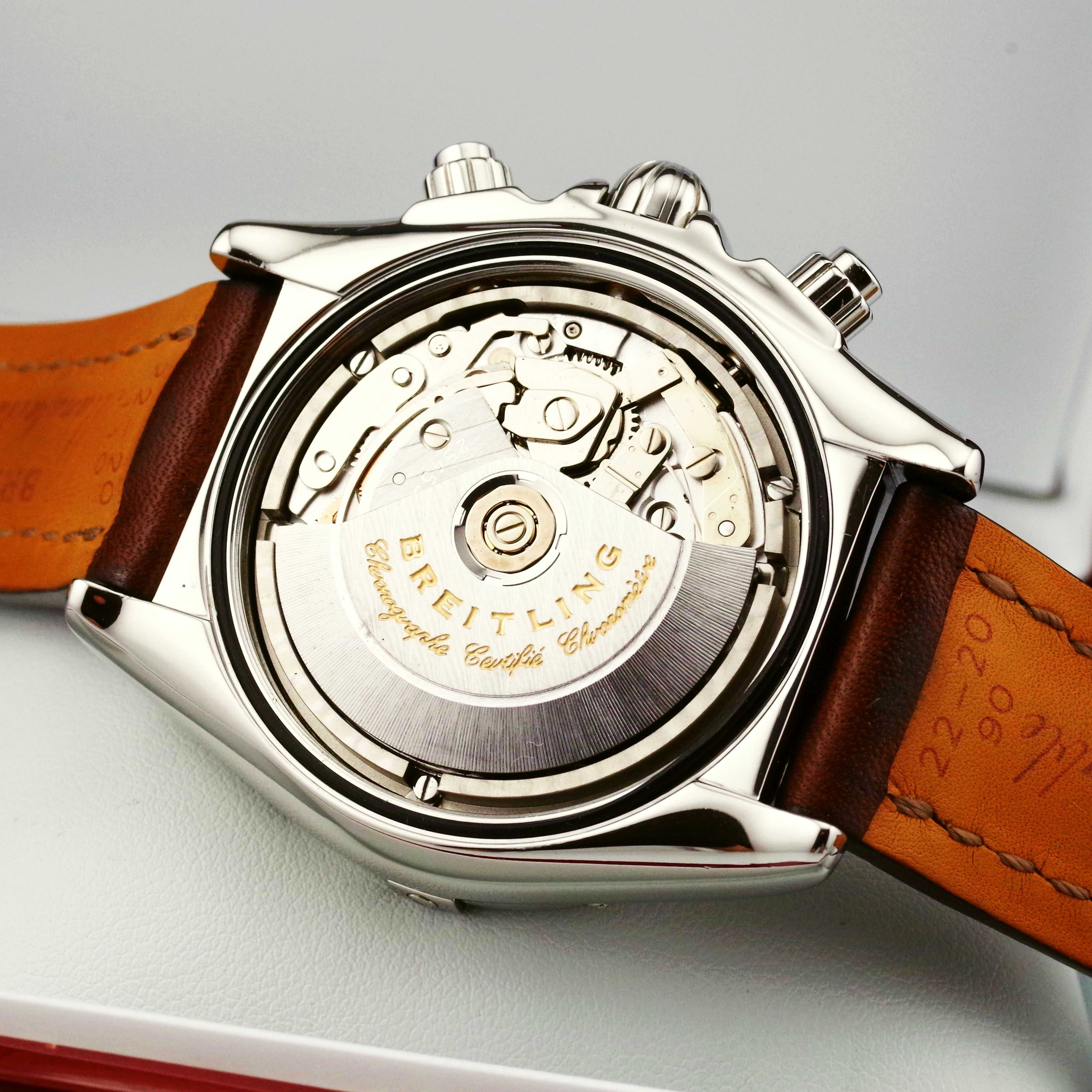 BREITLING Chronomat 44 AUTOMATIC Ref. A13356 zegarek męski FULL SET'07