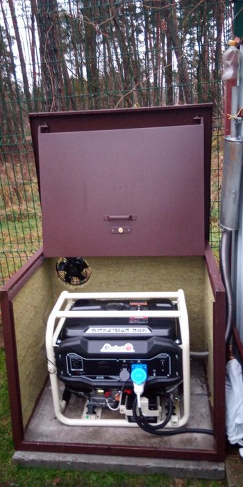 Корпус, контейнер капот для генераторов, электростанций