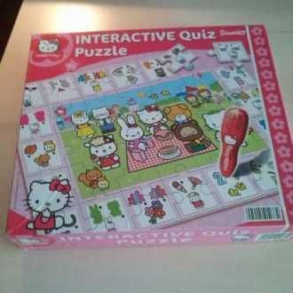 Puzzle interativo Hello Kitty