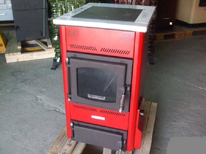 Piec kuchenny Termomont - Temy ES-10 z funkcją c.o. 10 KW.