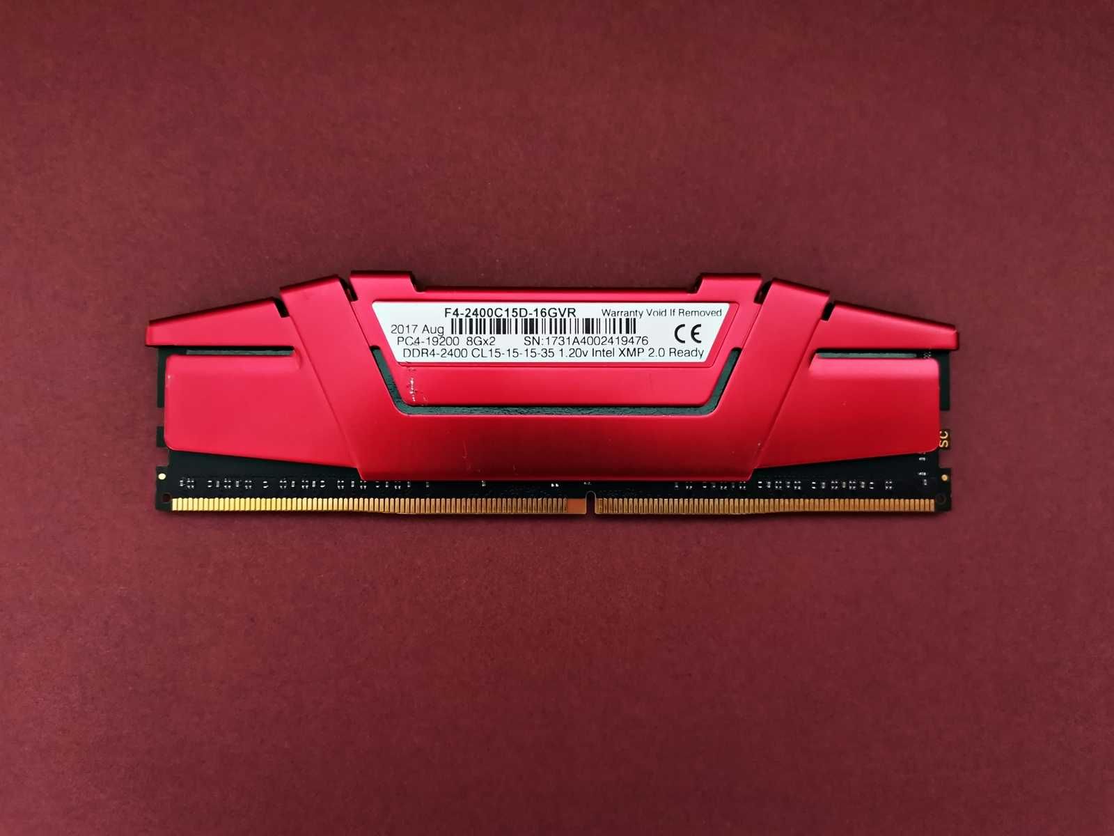 DDR4 8GB G.SkiLL RipJawsV 2400 -Komputer