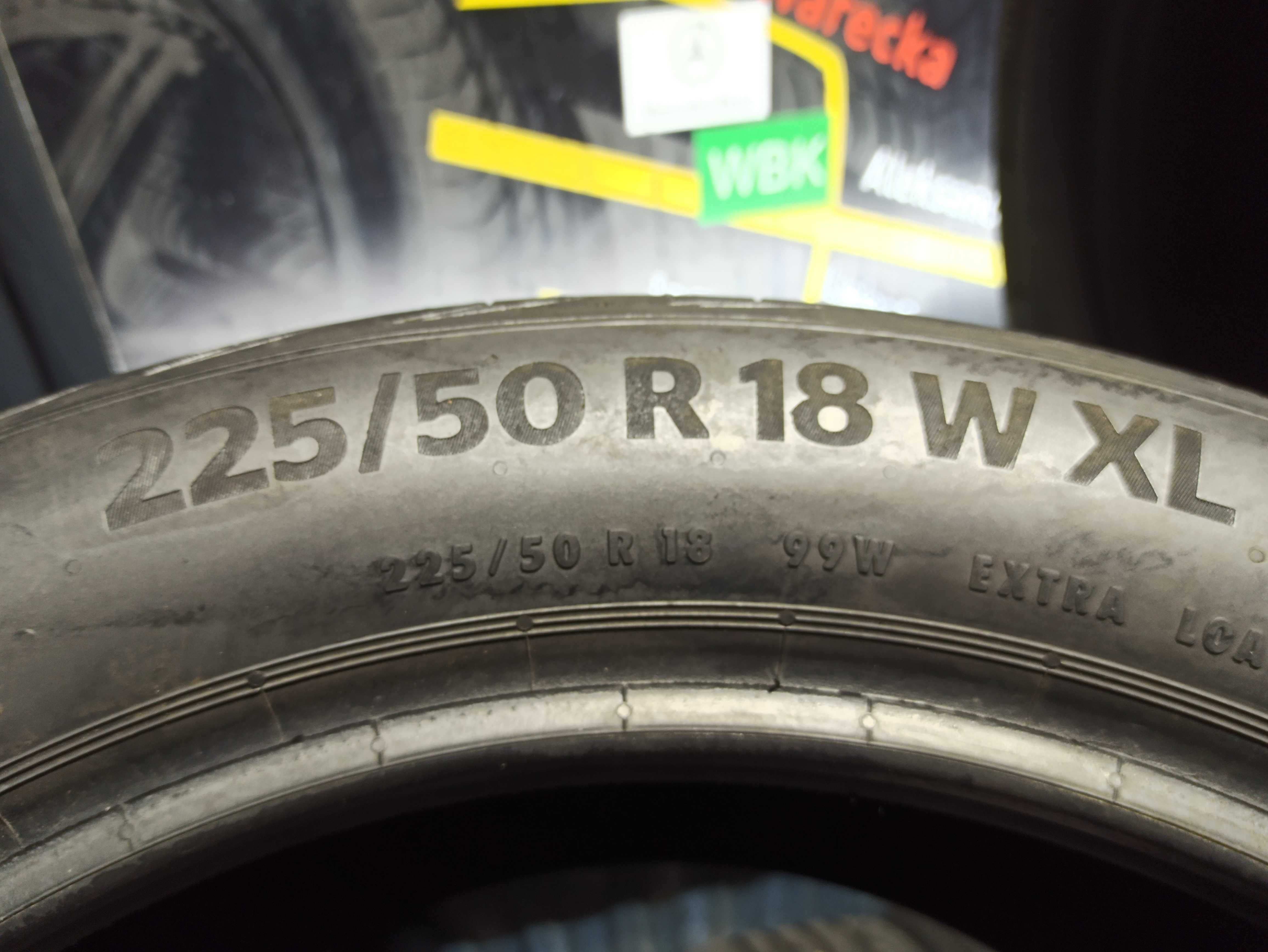 Opony Letnie 225/50/18 CONTINENTAL PREMIUMCONTACT #1511
