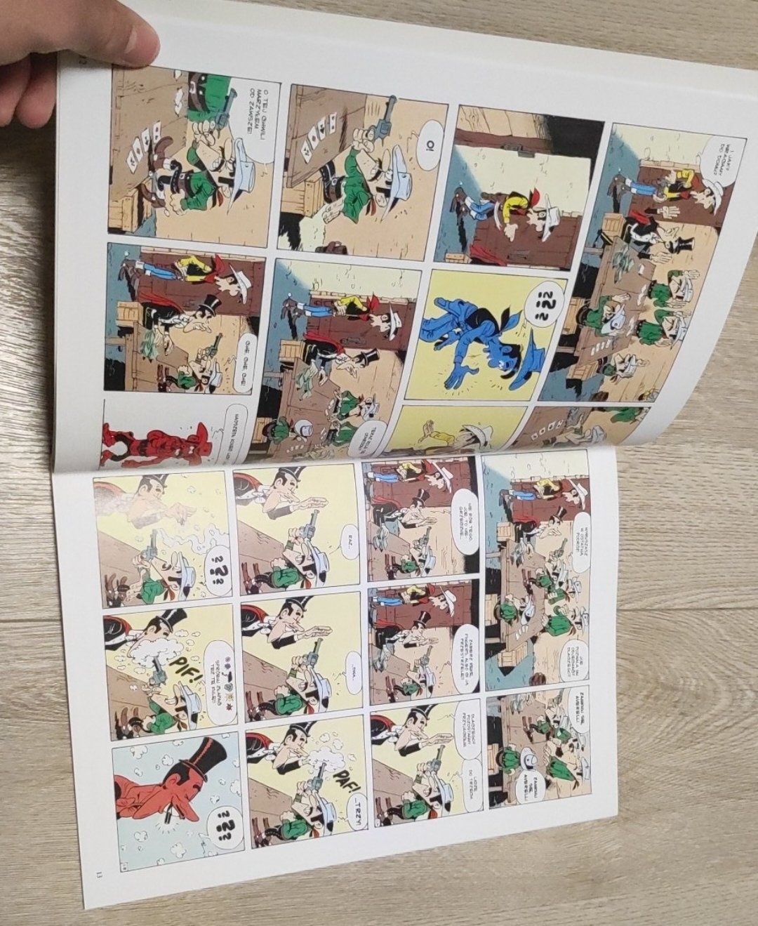 Komiks Lucky Luke Fingers