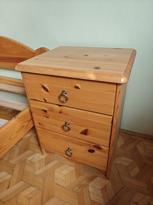 Meble sypialnia łóżko szafa komoda toaletka