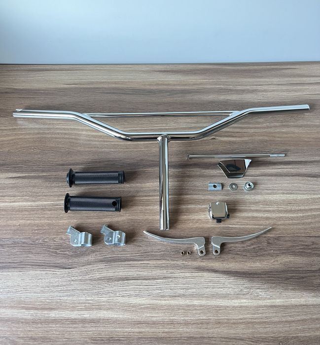 NOWA KOMPLETNA kierownica JAWA 50 TYP 23 mustang GOLDEN SPORT jawka